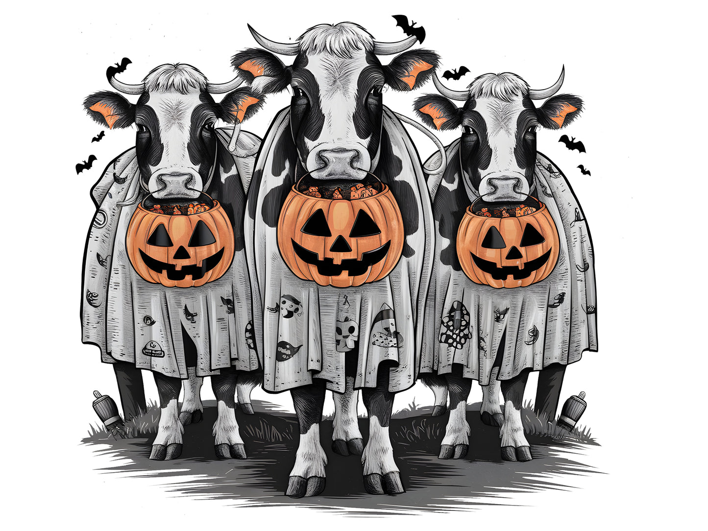 Halloween Cow 2