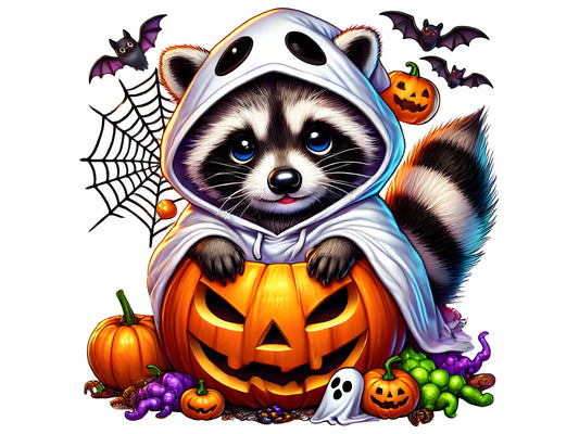 Halloween Raccoon 3