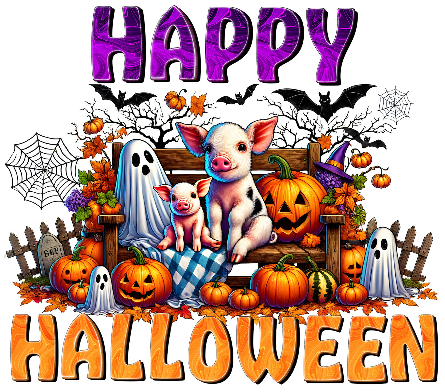 Happy Halloween Pig 2