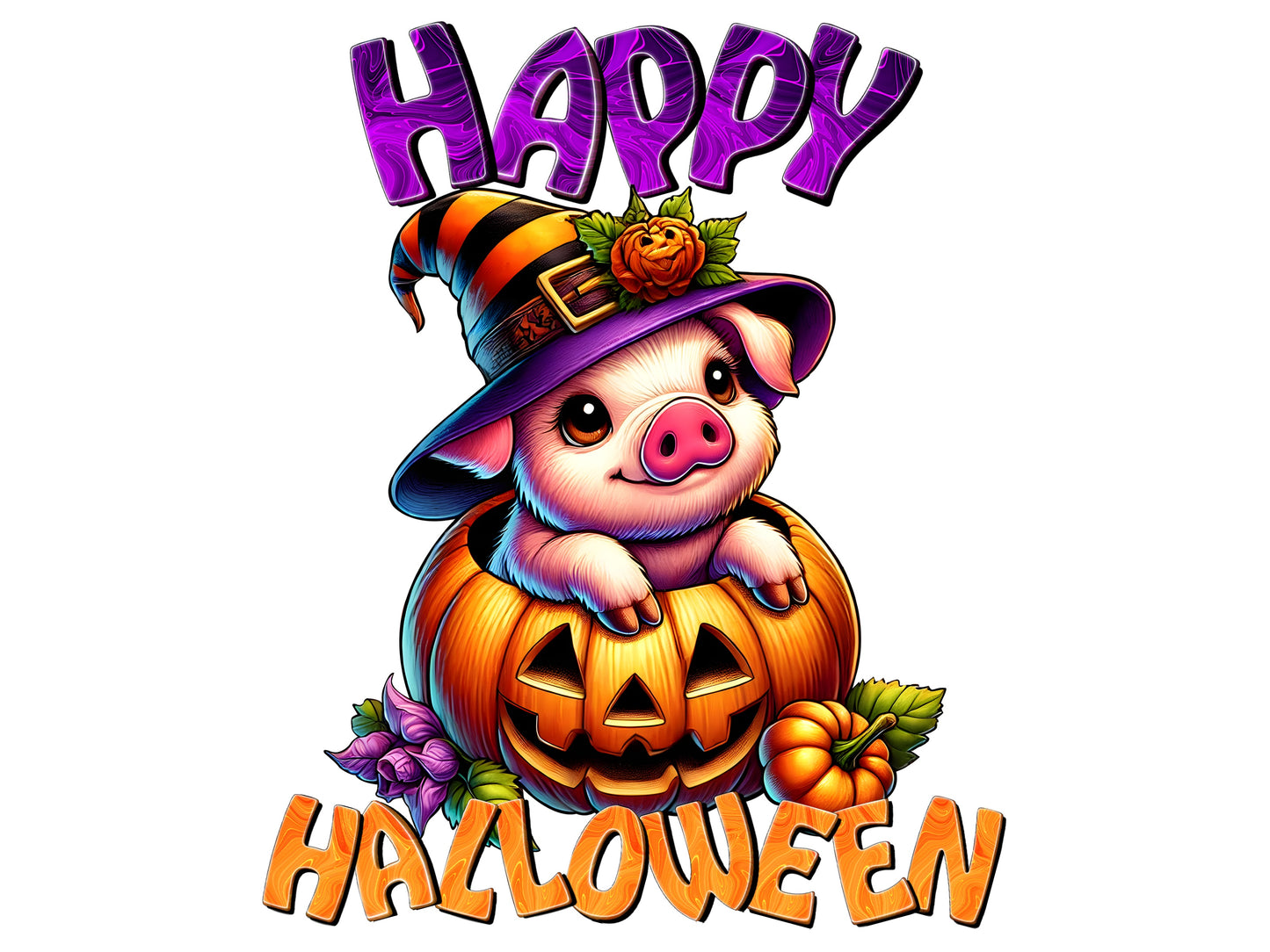 Happy Halloween Pig 4