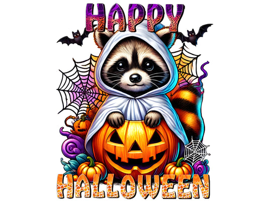 Happy Halloween Raccoon 2