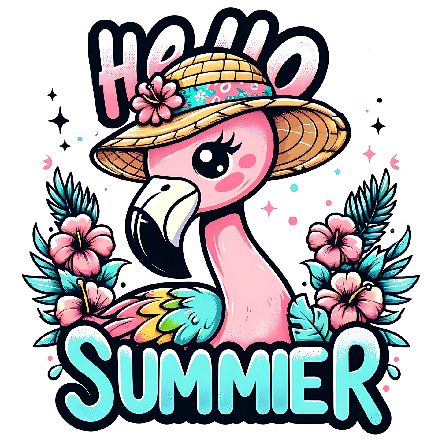 Flamingo Hello Summer