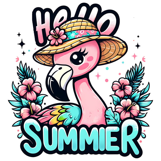 Flamingo Hello Summer