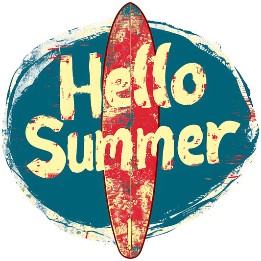 Hello Summer SurfBoard