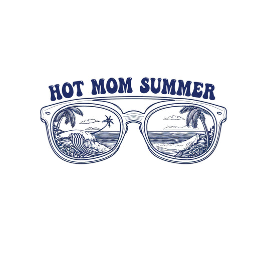 Hot Mom Summer Blue