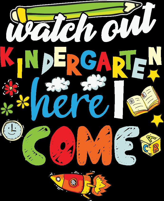 Watch Out ____ Grade Here I Come Spaceship - DMDCreations