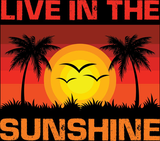 Live in the Sunshine red