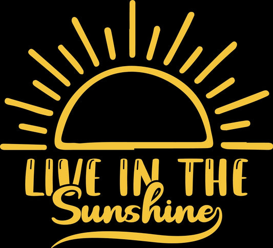 Live in the Sunshine yellow