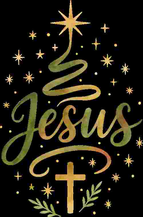 Jesus Christmas Tree