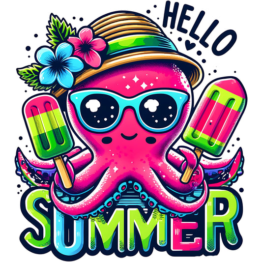 Octopus Hello Summer