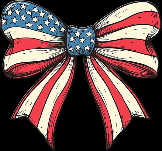 Old Glory Flag bow
