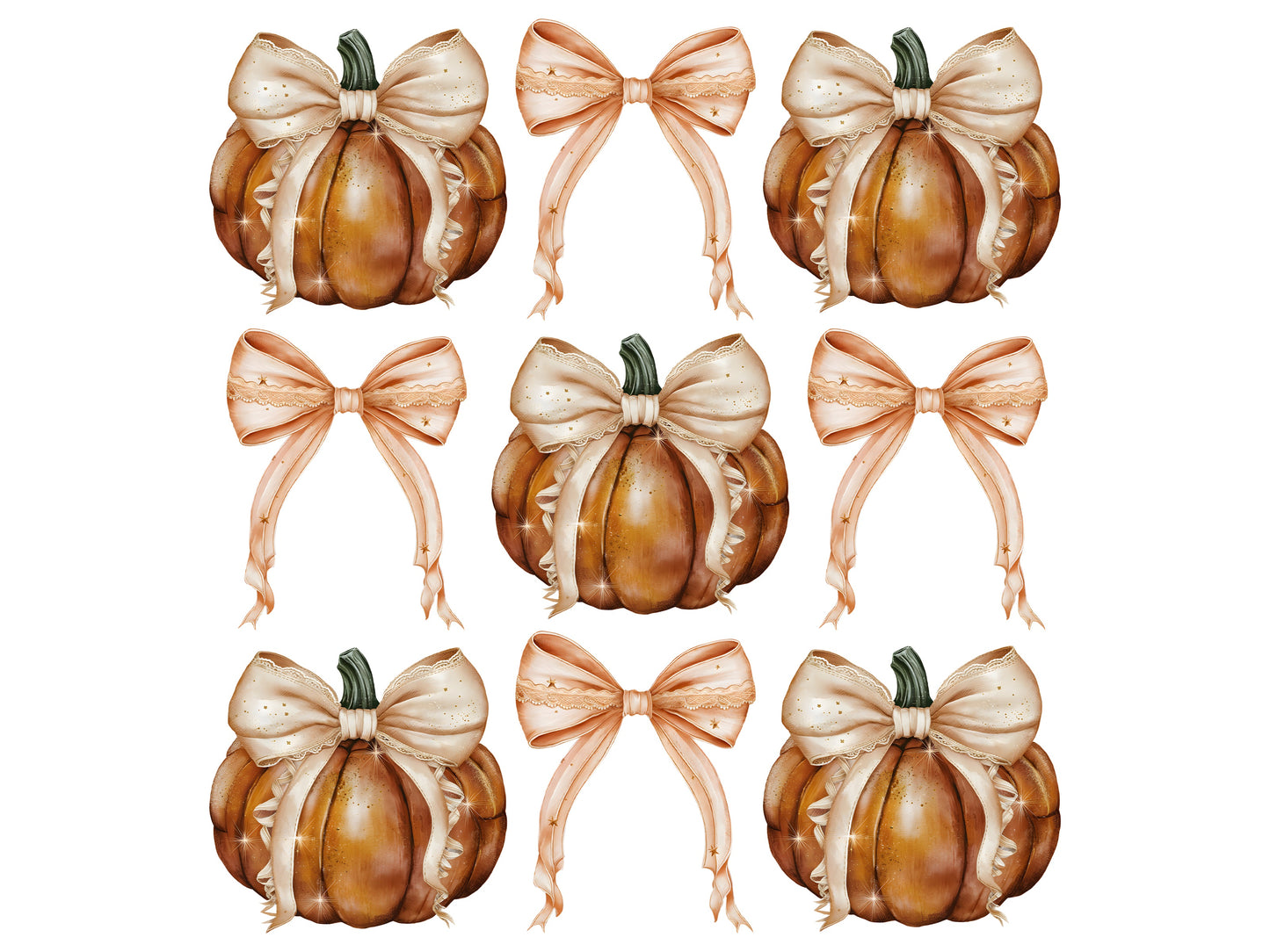 Pumpkin Bow 7.2