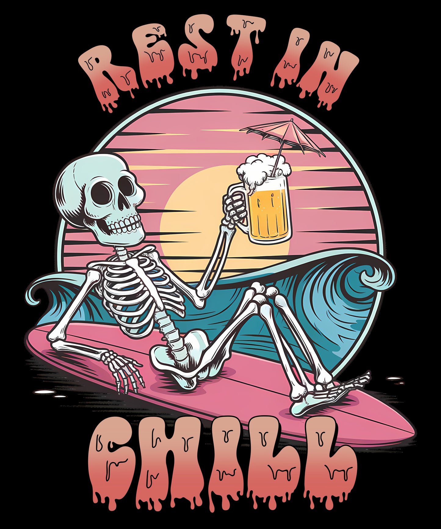Rest in Chill Skeleton