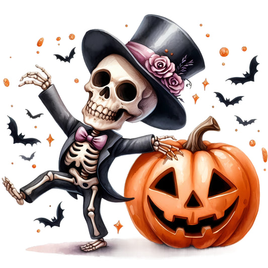 Skeleton in Tux