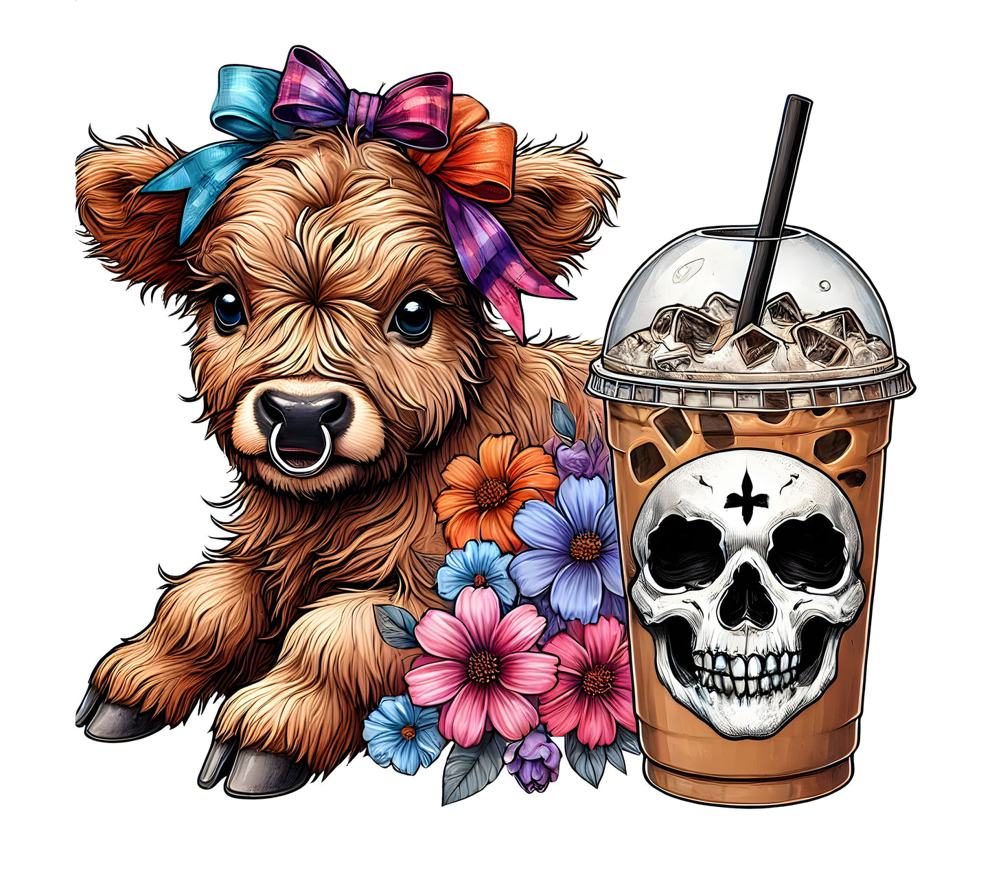 Skull  Coffee Cow