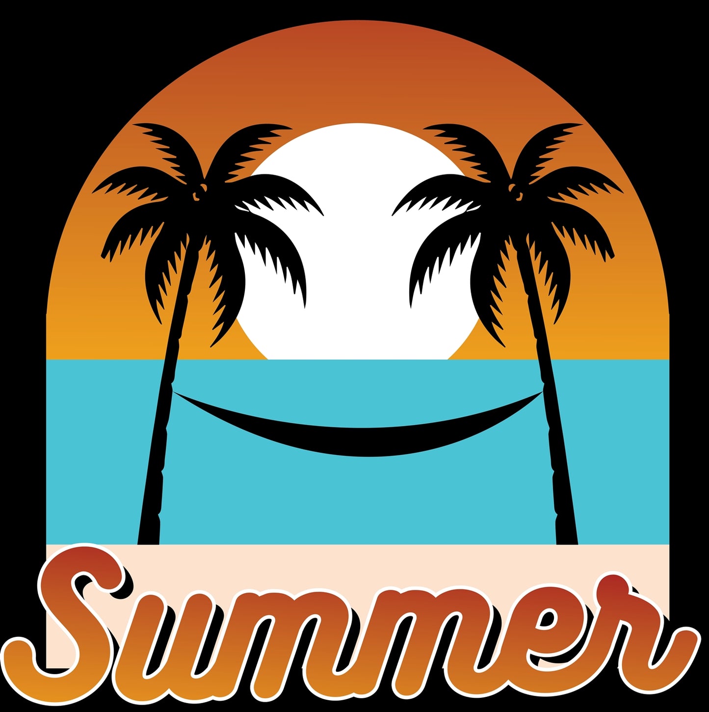 Summer Palms Smile
