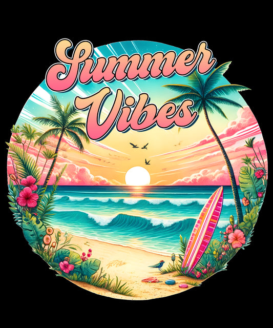 Summer Vibes Beach Circle