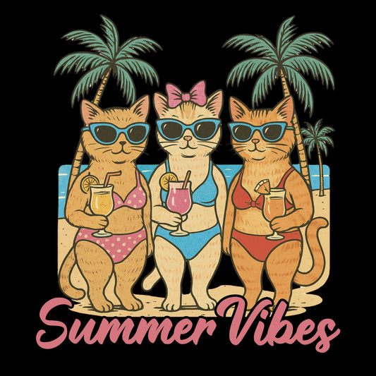 Summer Vibe Cats