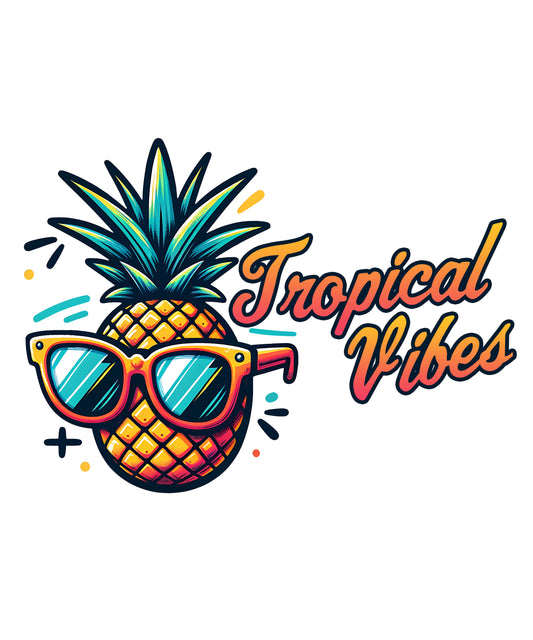 Tropical Vibes Pineapple