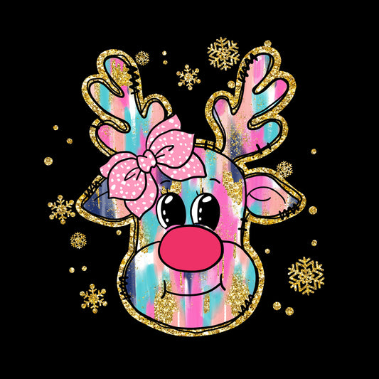 Gold Flake Reindeer