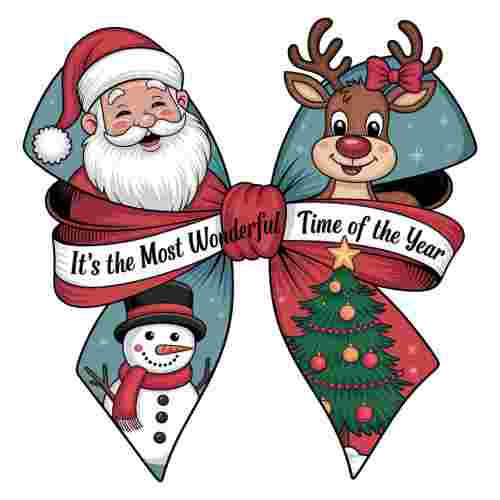 Most Wonderful time of the they year bow