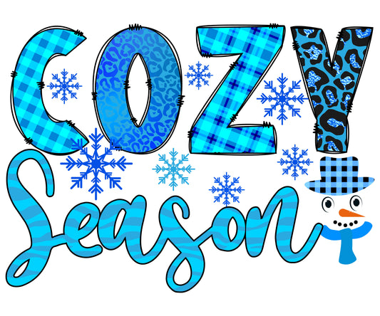 Cozy Season Snowman Face