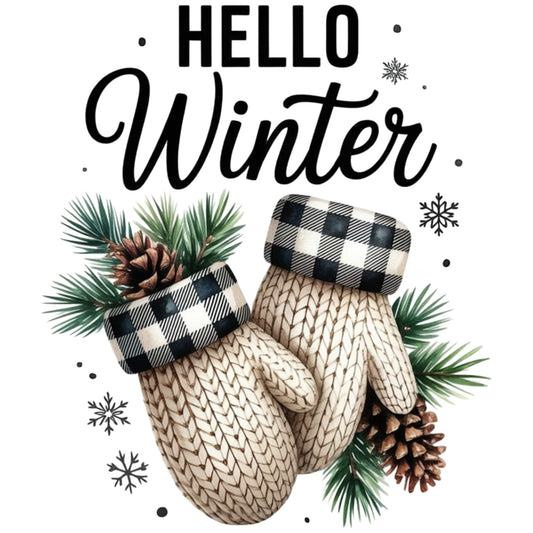 Hello Winter Mittens