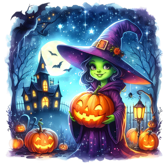 Witch in Purple