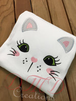 Cute Kitten Face Shirt, Kitty Shirt - DMDCreations