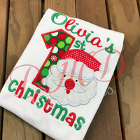 First Christmas Shirt, First Santa Christmas Shirt - DMDCreations