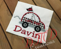 Elephant Car, Alabama Football Inspired shirt - DMDCreations