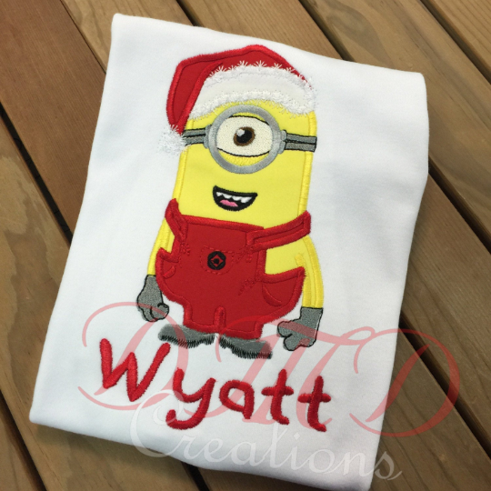 Minion Christmas Shirt, Minion T-shirt, Minion Christmas T-shirt, - DMDCreations