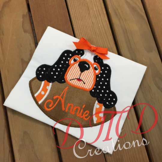 Hound Mascot Shirt, Tennesse Mascot Inspired Shirt - DMDCreations