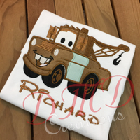 Mater Tow Truck Shirt, Mater T-shirt, Mater Birthday Shirt, - DMDCreations