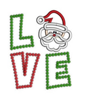 Love Santa Shirt, Christmas Themed Shirt - DMDCreations