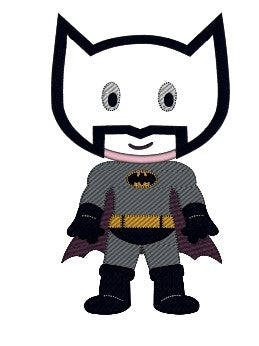 Cute Batman applique Shirt , Batman Theme Shirt, - DMDCreations