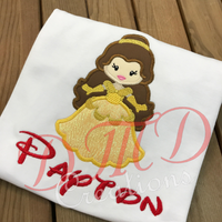Disney Princesses Shirt, Princess Belle Inspired Shirt, - DMDCreations