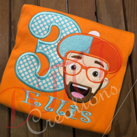 Blippi Shirt, Blippi Birthday Shirts, Blippi T-Shirt, - DMDCreations