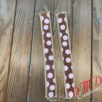 Monogram Keychain, Monogram Key Fob, Keychain Wristlet - DMDCreations