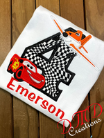 Cars and Planes Birthday Shirt, Cars Movie shirt, Planes Movie shirt - DMDCreations