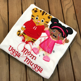 Daniel the Tiger and Miss Elena Shirt, Miss Elena and Daniel Shirt - DMDCreations