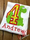 First Dinosaur Birthday Shirt, Cute Dinosaur Birthday Shirt - DMDCreations