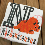 Triceratops Birthday Shirt, Dinosaur Birthday Shirt - DMDCreations