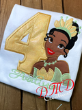 Princess Tiana Shirt, Princess Tiana Birthday Shirt, - DMDCreations