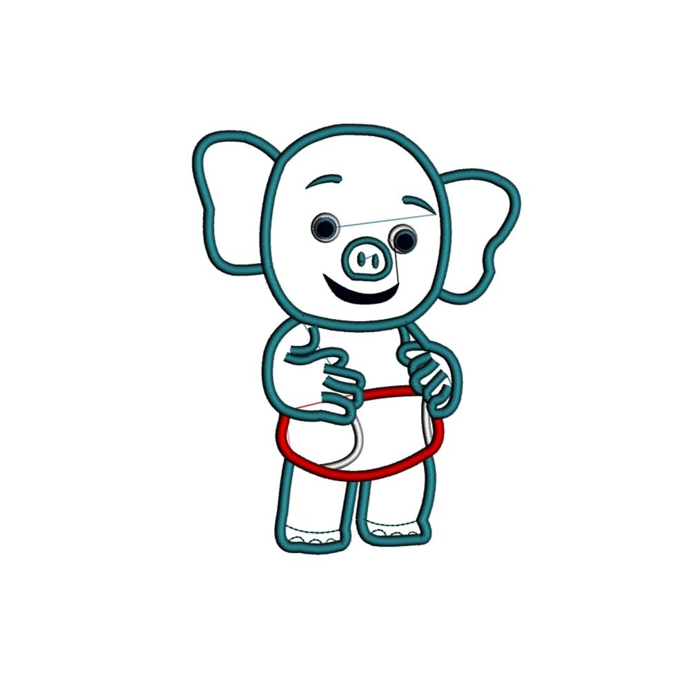 Word Party Birthday Shirt, Word Party Bailey the elephant shirt, - DMDCreations