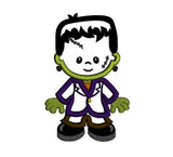 Frankenstein Applique Shirt , Halloween Monster shirt, Boy Halloween Shirt - DMDCreations