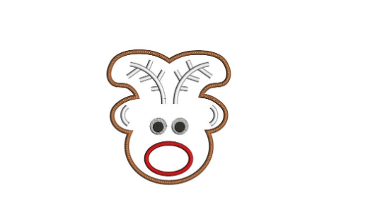 Gingerbread Reindeer shirt, Christmas Themed shirt - DMDCreations