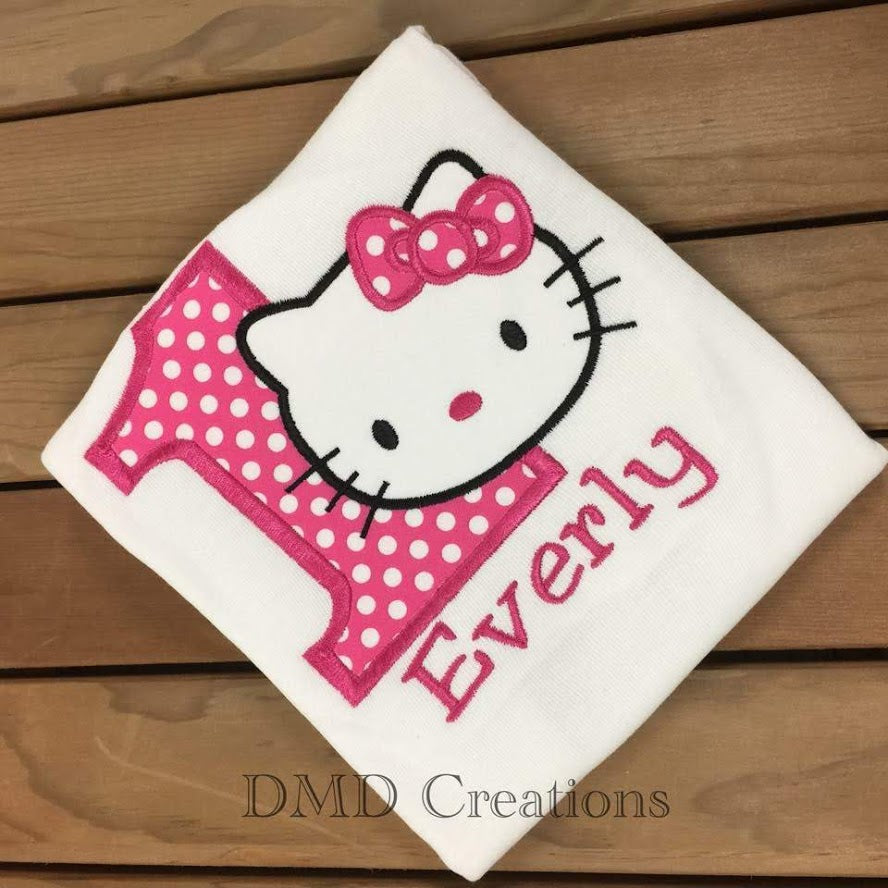 Hello Kitty Birthday Shirt, Kitten Birthday Shirt - DMDCreations