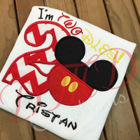 I'm twodles Shirt, Mickey Mouse birthday shirt - DMDCreations