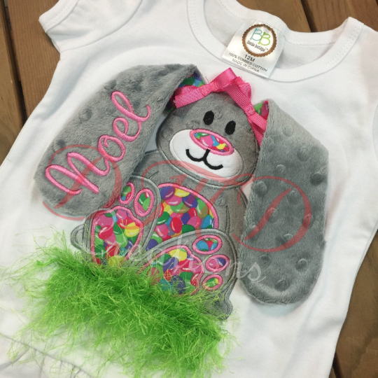 Floppy Ear Bunny Shirt, 3D Bunny Shirt, - DMDCreations